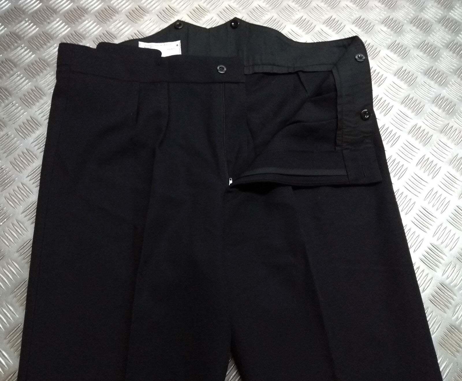 No1 Blues Trousers British Army Dress All Ranks (RAMC) No Stripes 2022 Waist 45"