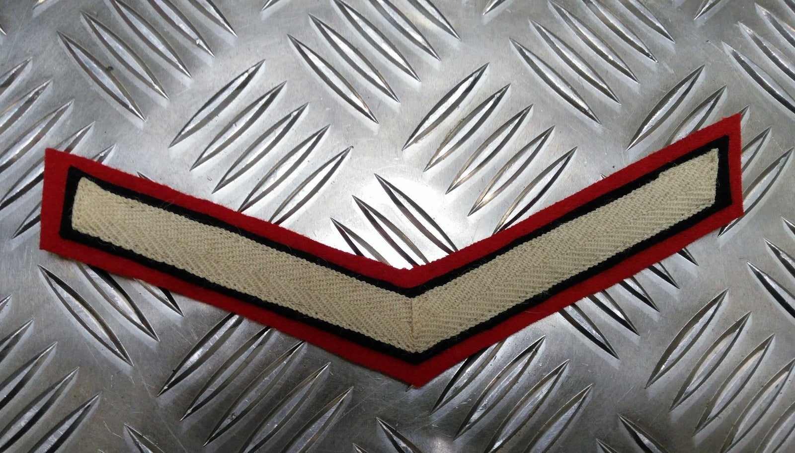 British Army Lance Corporal Rank Stripe / Chevrons / Badges Ceremonial - NEW