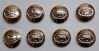 Royal Anglian Regiment No2 Ring Back Button Set British Army Insignia O/R