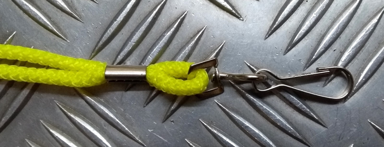 Lanyard General Purpose I.D & Tool British Tri-Service Hi-Viz with Securing Clip