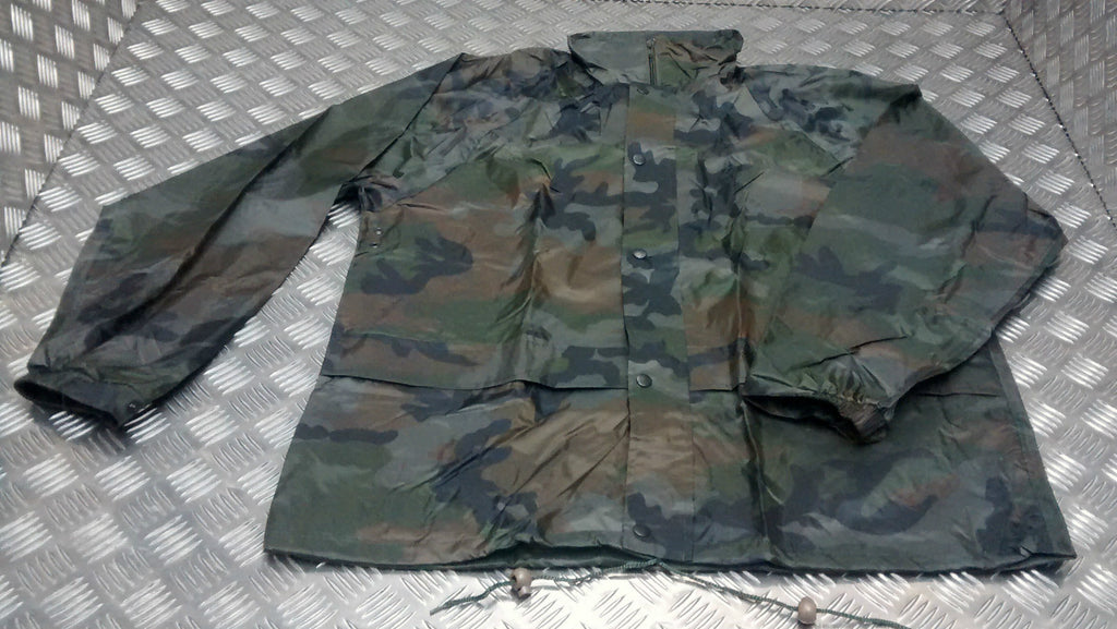 100% Waterproof Foul Weather Camouflage Jacket Military Style - NEW