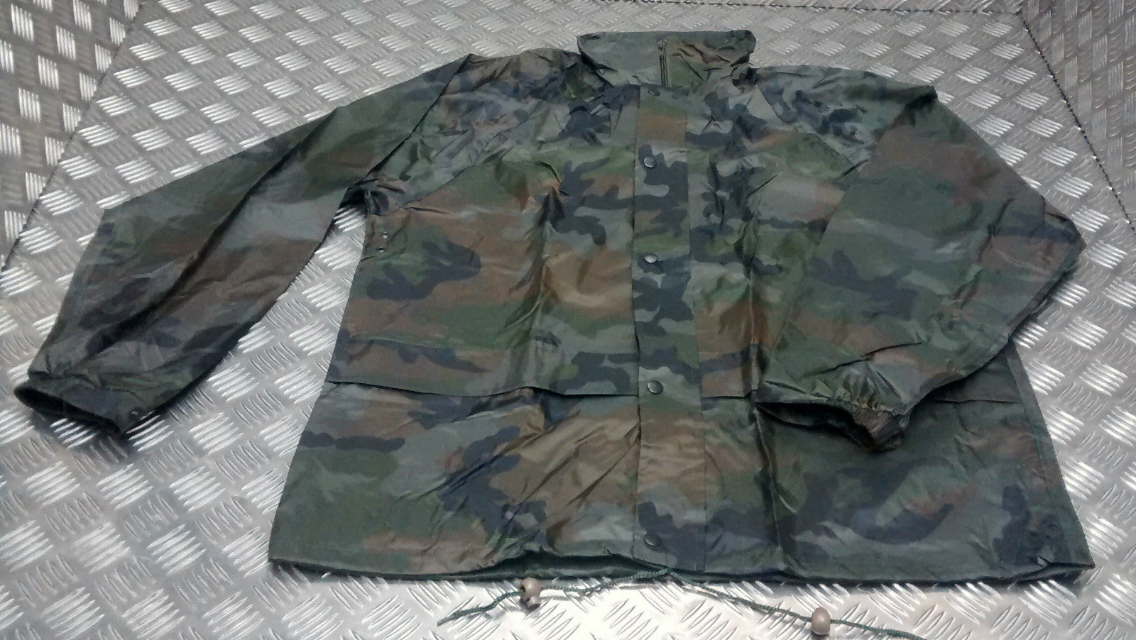 100% Waterproof Foul Weather Camouflage Jacket Military Style - NEW