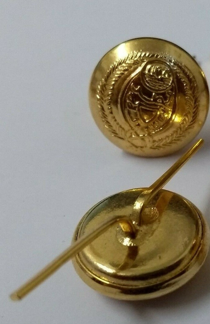Qatar Medium Split Pin Buttons x 2 NEW