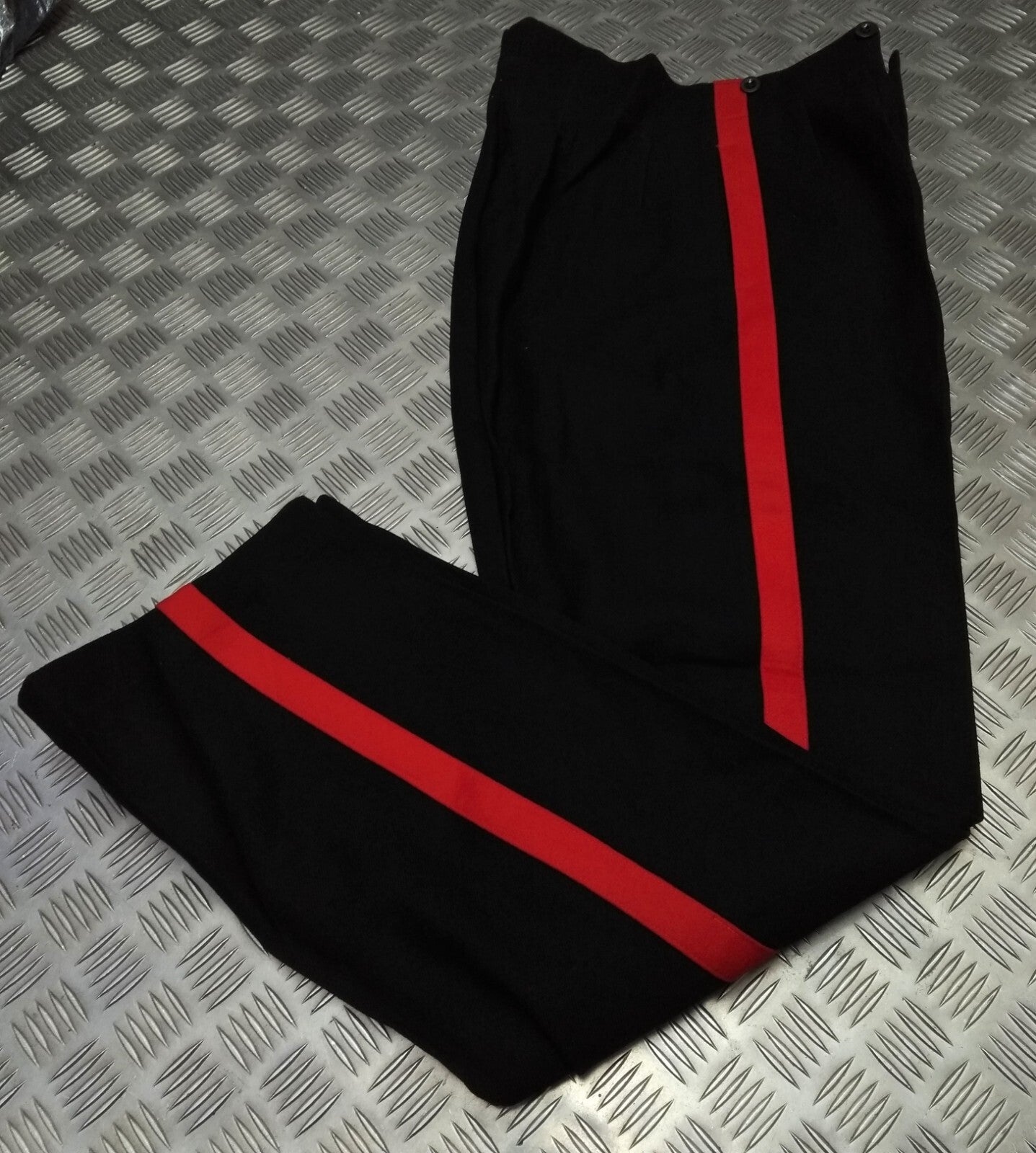 No1 Dress Trouser Single 1" Red Stripes A/O Ranks British Pattern All Sizes
