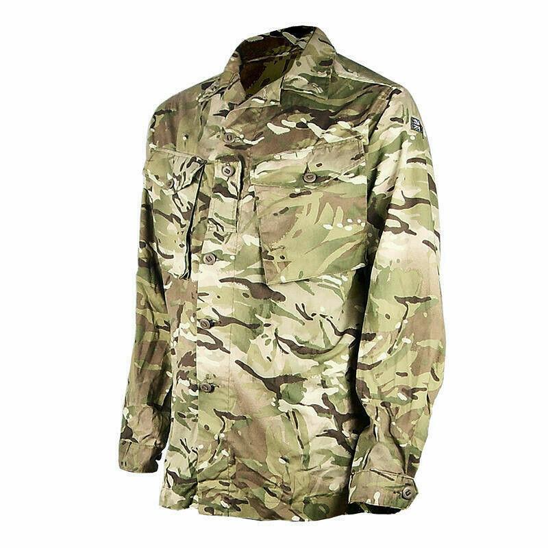MTP Camo Shirt British Army Style Multi Terrain Pattern Multi-Cam Combat G1