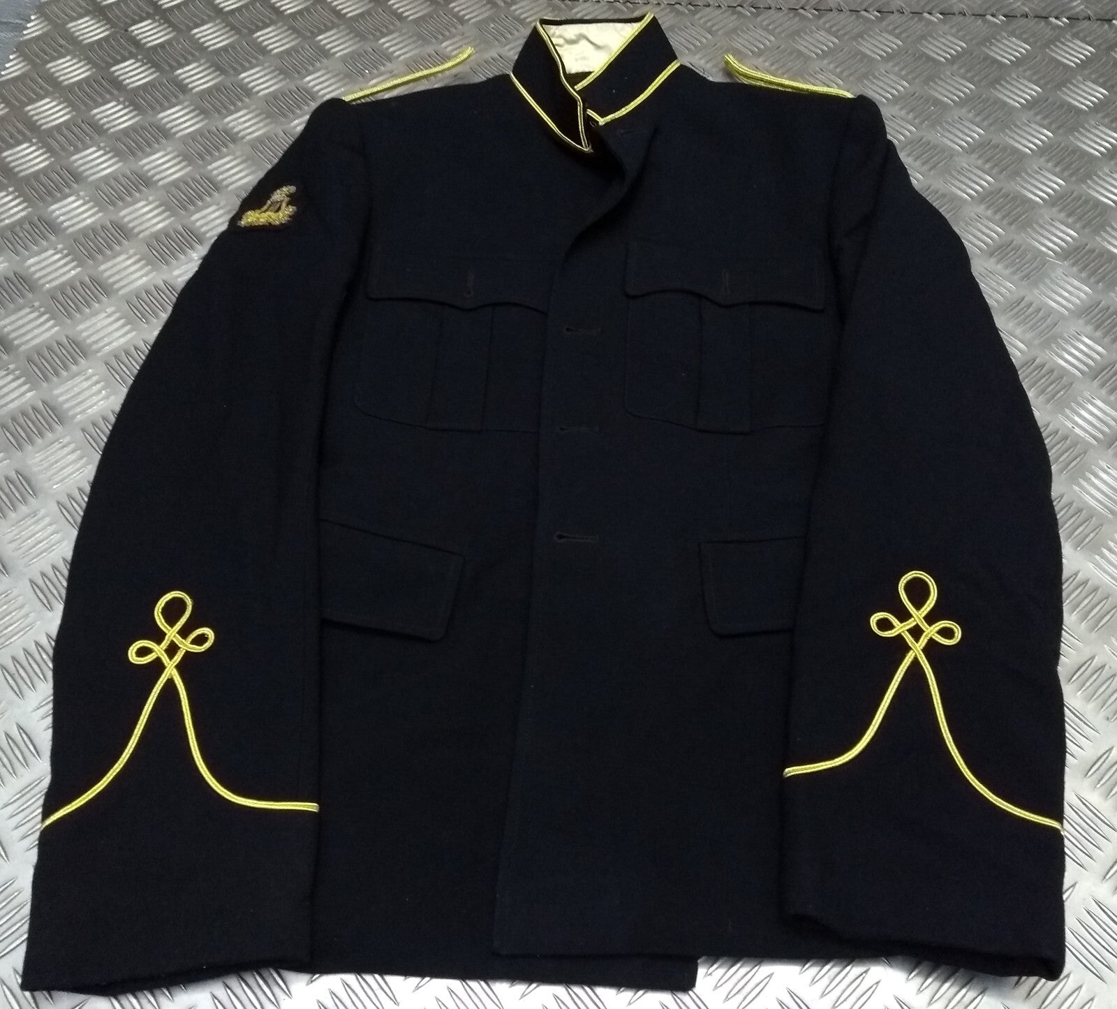 No1 Queens DIV Normandy Band Jacket British Army Uniform Bandsman Dress Tunic