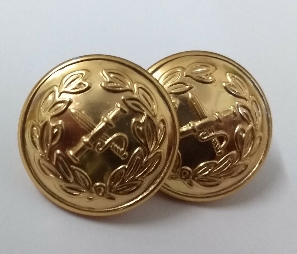 British General Rank Sword & Baton Dress Buttons NEW ASBT118
