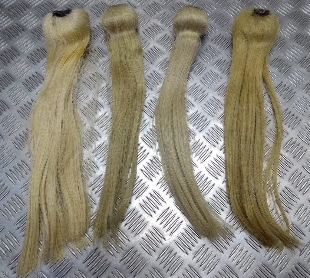HCav White Plume Ceremonial Horse Hair Headwear British Army Household Cavalry