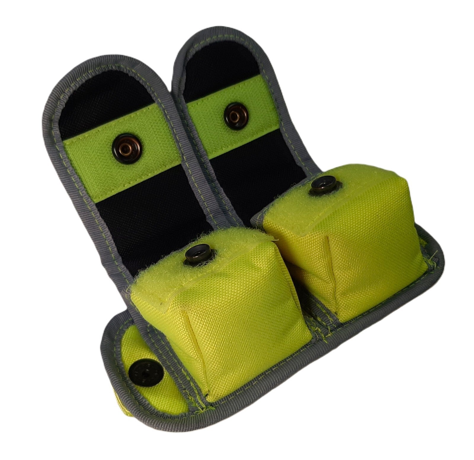 Cartridge Head Holder "Aegis" / "Safariland" Hi Viz Small Double Molle Pouch