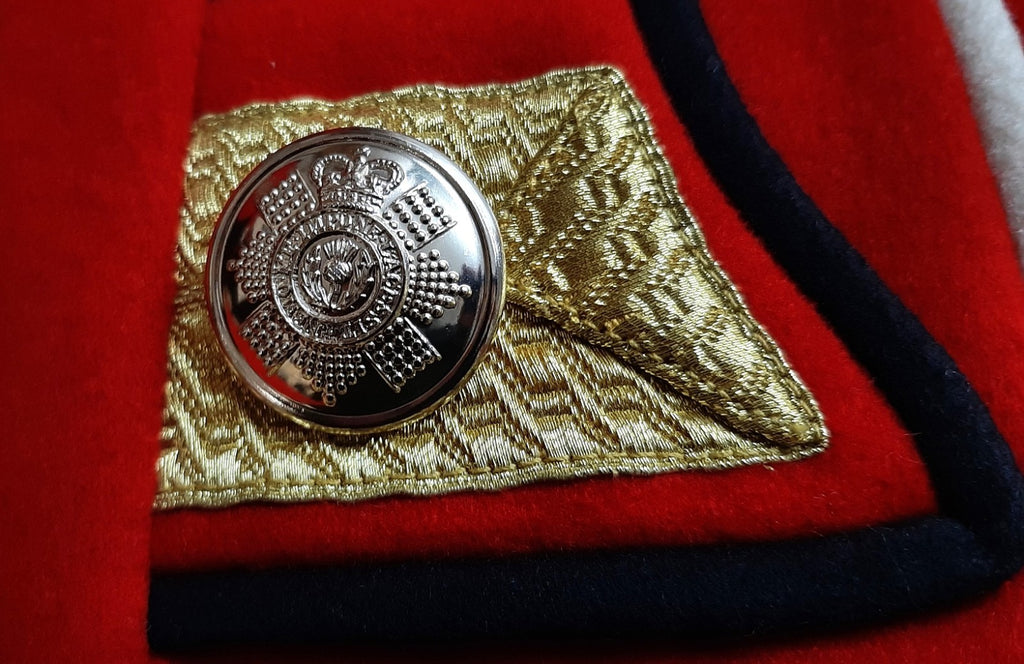 British Army Red Tunic 1st Battalion Scots Guards CQMS SGTS SG Jacket Chest 43.5