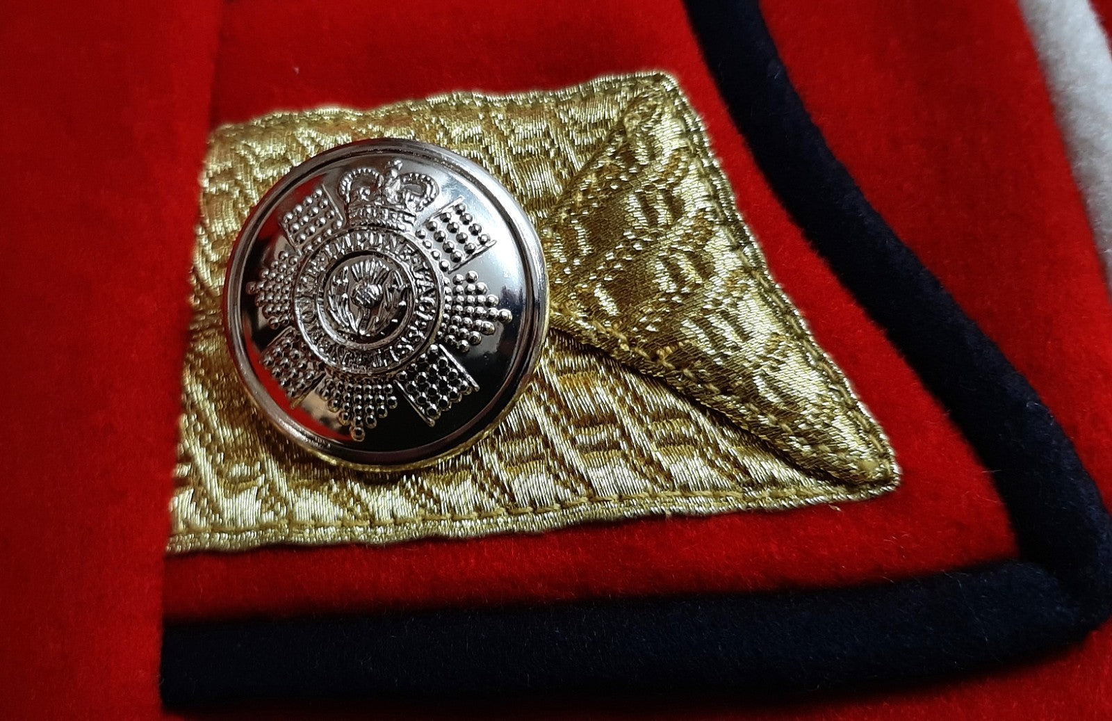 British Army Red Tunic 1st Battalion Scots Guards CQMS SGTS SG Jacket Chest 43.5