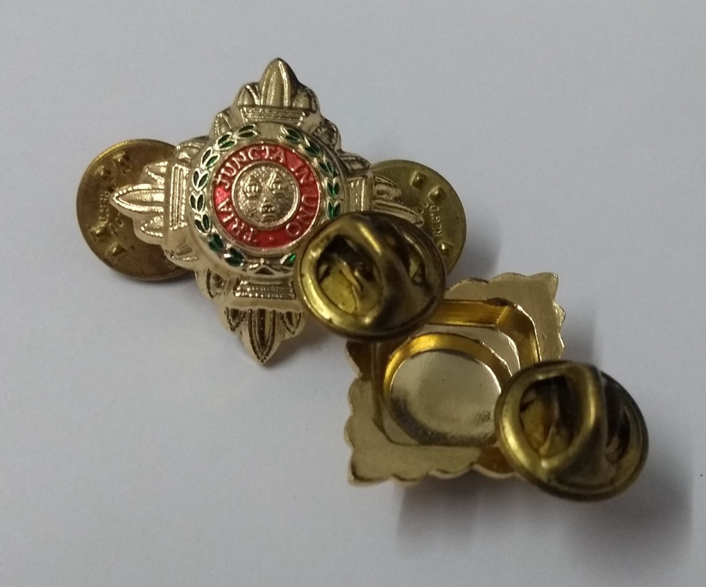 Officers Rank Pips ¾" Bath Stars Tria Juncta In Uno Genuine British NEW