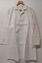 White Coat Overall General Purpose Unisex Genuine British Issue Size Large