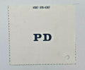 Royal Navy Pharmacy Dispenser PD Naval Branch Specialisation Patch Blue on White
