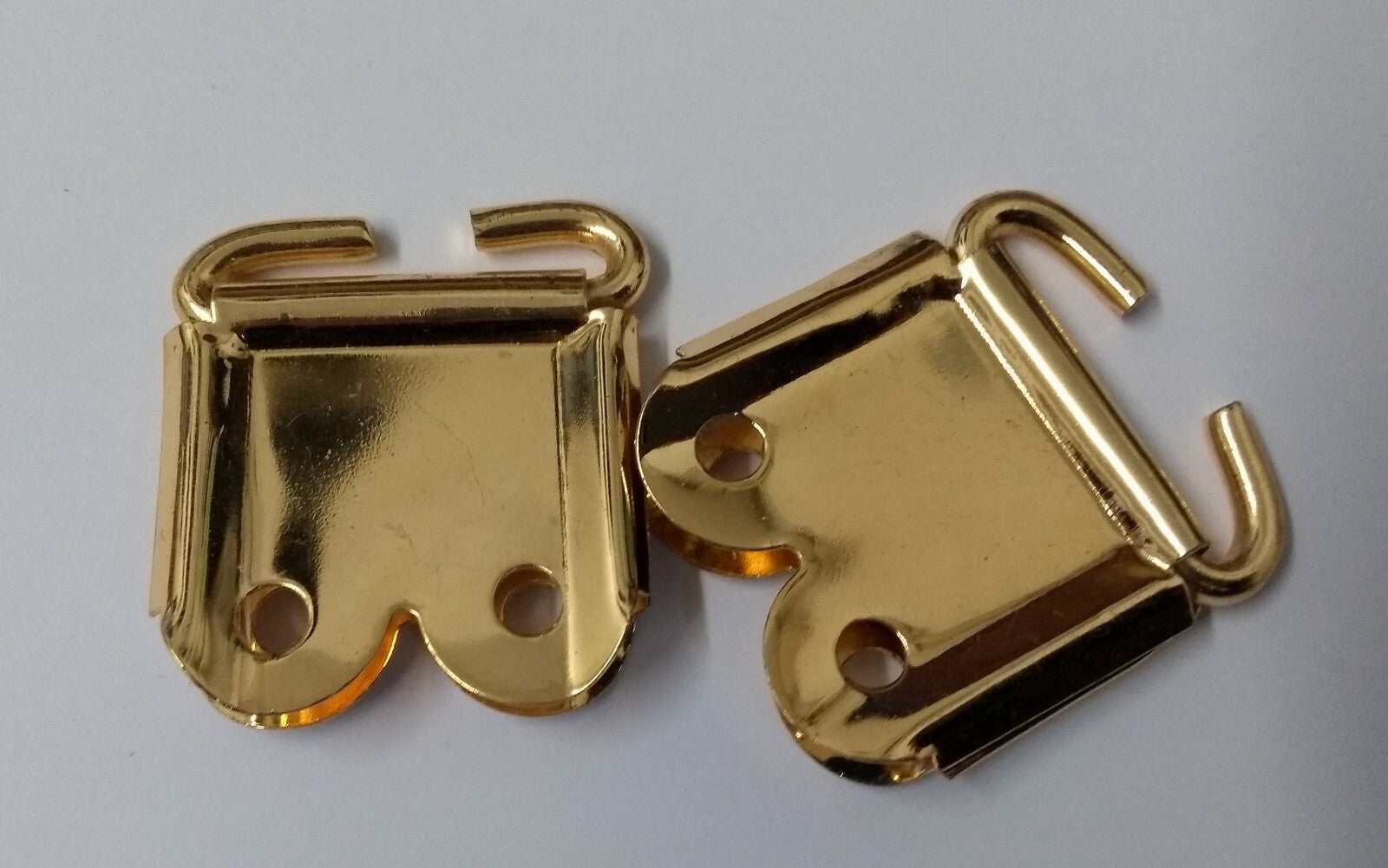 Genuine British Issue 1" Brass Coloured Rifle Sling Fittings X4 STD12