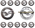 ATC Hat Badges Air Training Corps Beret Cap Badge Job Lot x12
