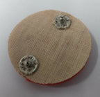 Genuine Vintage British QARANC Braided QC Crown on Red Felt