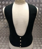 British Army Issue Green Mess Dress Waistcoat With Intelligence Corps Buttons