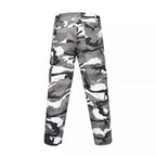 Winter Camo Trousers Urban Camouflage Pattern Utility / Combat Pants 36"-40"