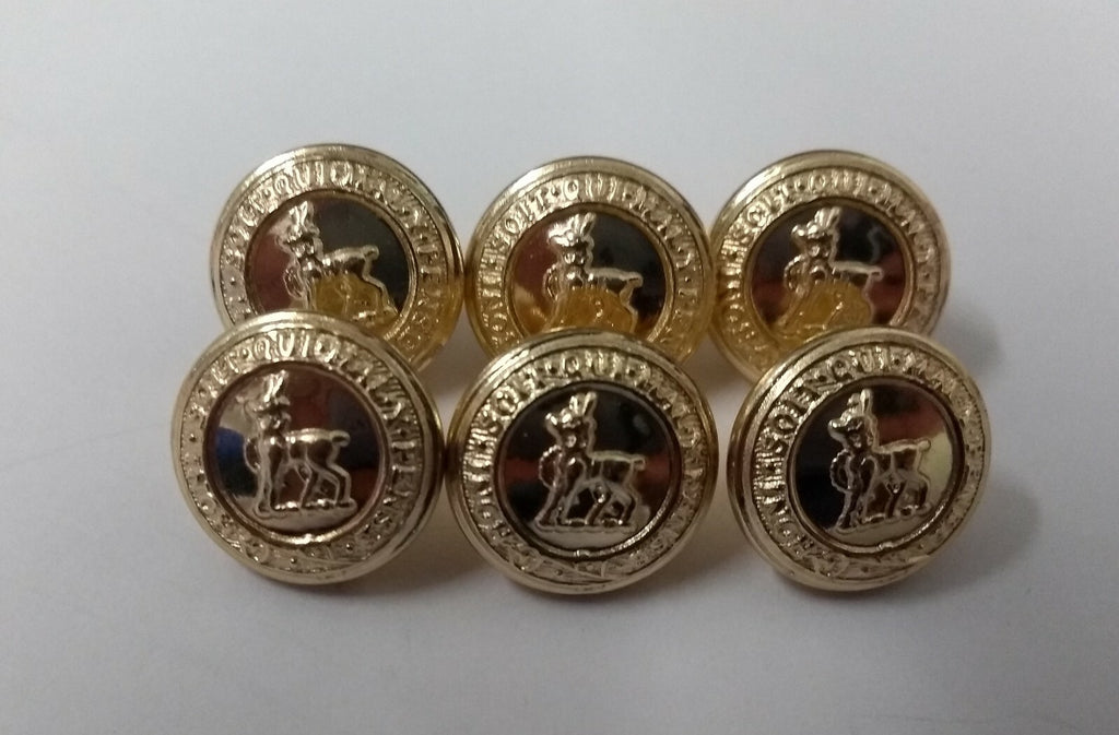 Genuine British Army Issue The Royal Regiment of Fusiliers Dress Cap Buttons 22L