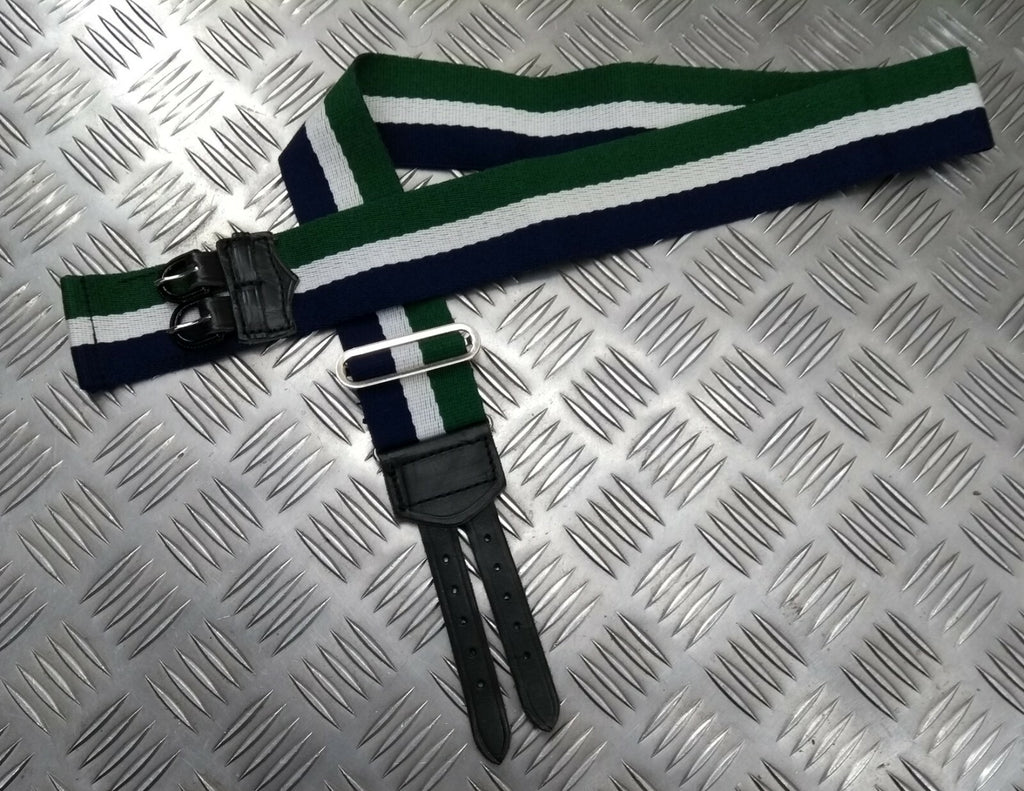 Issue Tri Colour Striped Stable Belt Fully Adjustable NEW