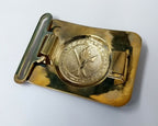 Irish College & Cadet Belt Buckle Set GA GASCER AR A RAGAM INDIU IBB1