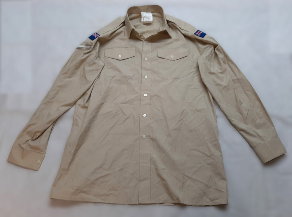 Army No2 Shirt Long Sleeves British FAD Lance Corporal With Fleet Patches 42cm