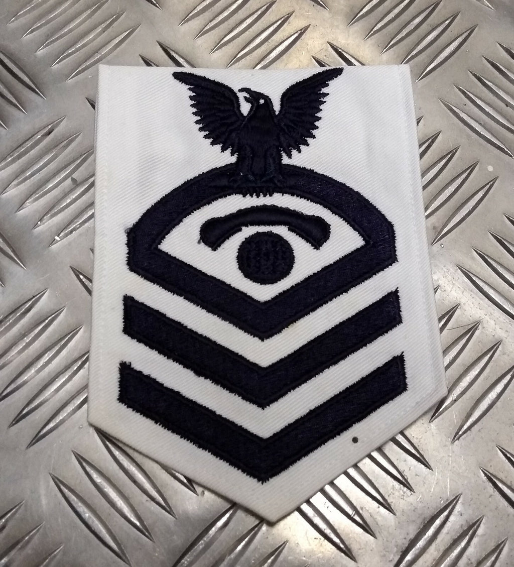 Genuine Vintage U.S USN Navy Issue C.P.O Chief Petty Officer ICT Patch