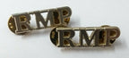 British Army RMP Title Badges Shoulder Badges R.M.P Lettering NEW