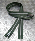 Genuine British YKK 177cm Closed End Green Zip Zipper Heavy Duty