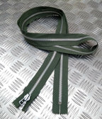 Genuine British YKK 177cm Closed End Green Zip Zipper Heavy Duty