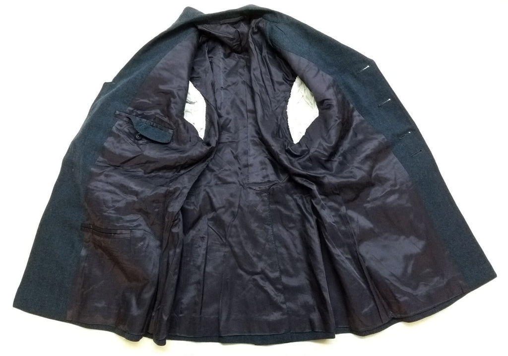 RAF Royal Air Force Vintage No1 Jacket Airforce Blue Grey Colour Old Pattern With Cloth Belt Alkit