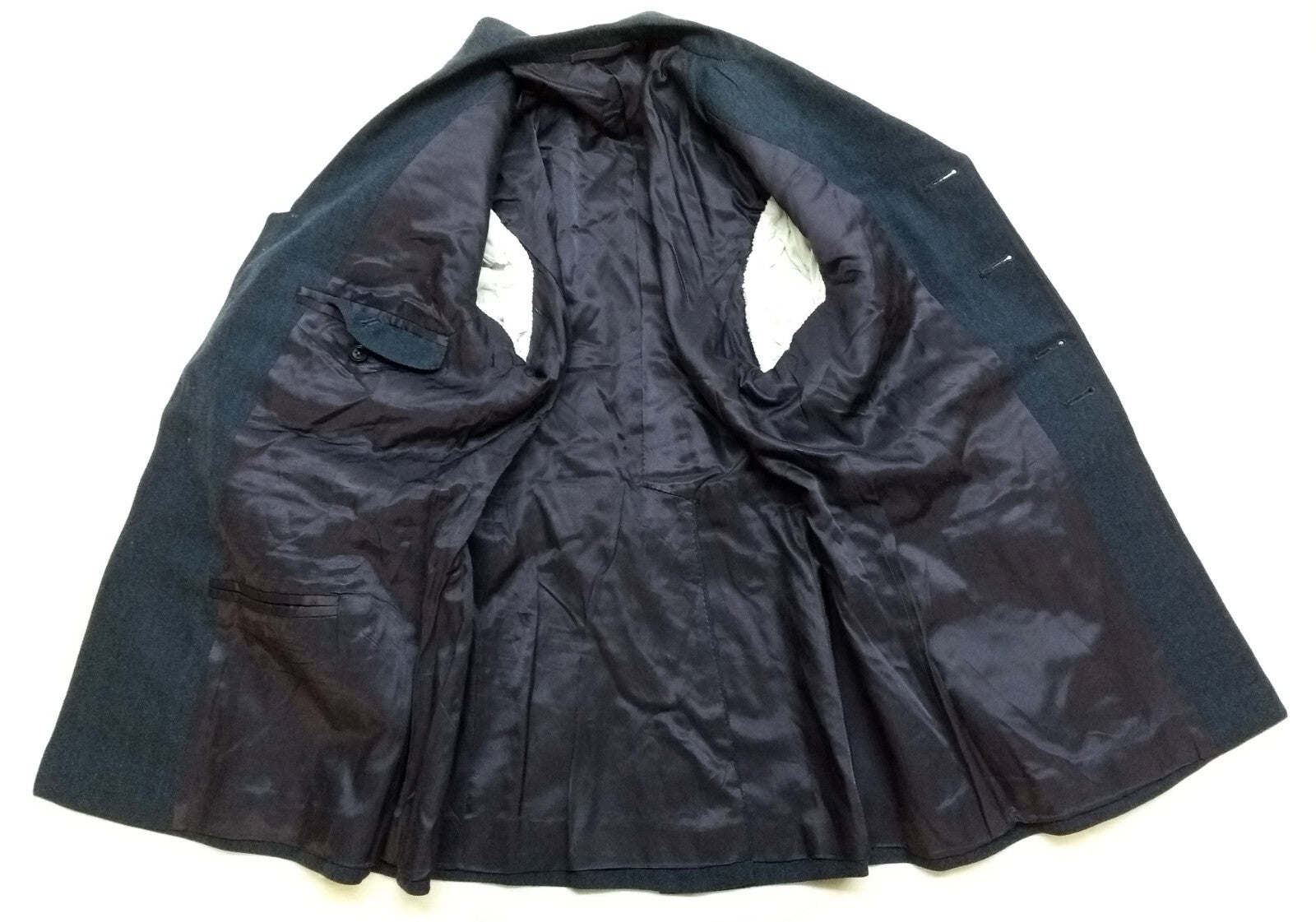 RAF Royal Air Force Vintage No1 Jacket Airforce Blue Grey Colour Old Pattern With Cloth Belt Alkit