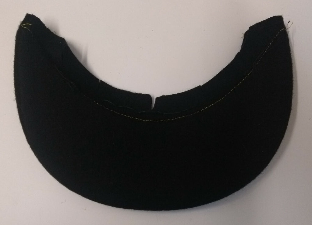 Genuine British Made Senior Officer Gold 3/4" Braided Felt Dress Cap Peak