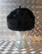 Soviet / USSR Black Cossack Hat w Ear Flaps. All Sizes - Brand NEW