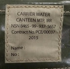 MTP Water Bottle Canteen Carrier Pouch PLCE IRR  - NEW