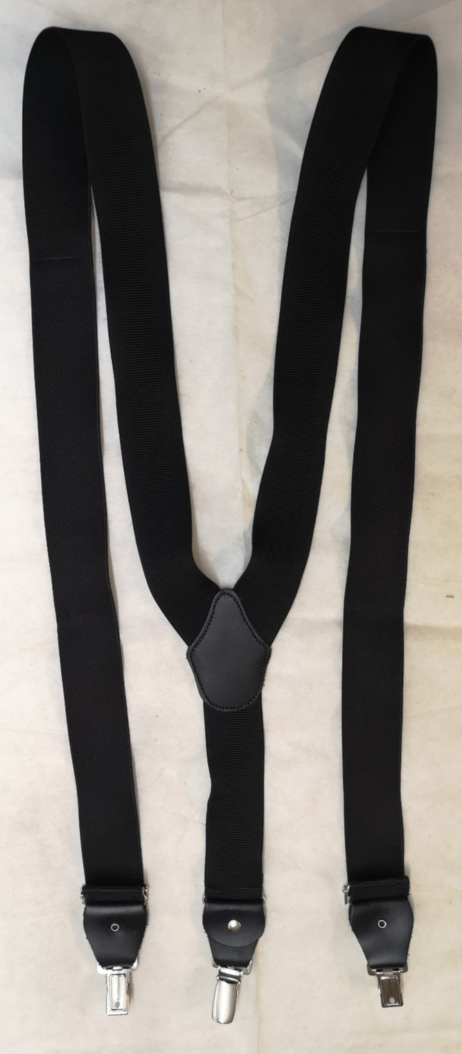 Various Clip-On / Button Elastic Braces / Suspenders Adjustable