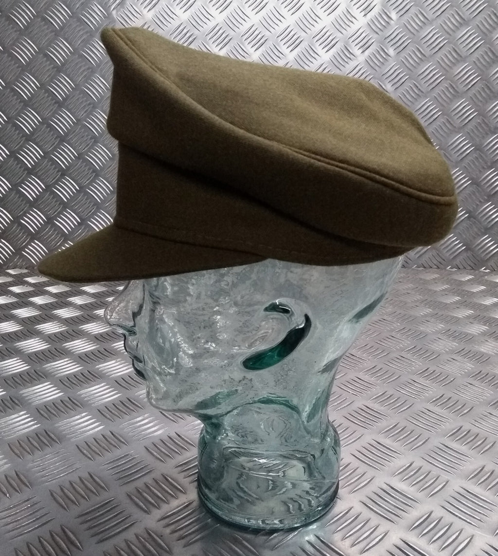 No2 Dress Hat Vintage Khaki Green No Badge Woman's Version Size 57cm