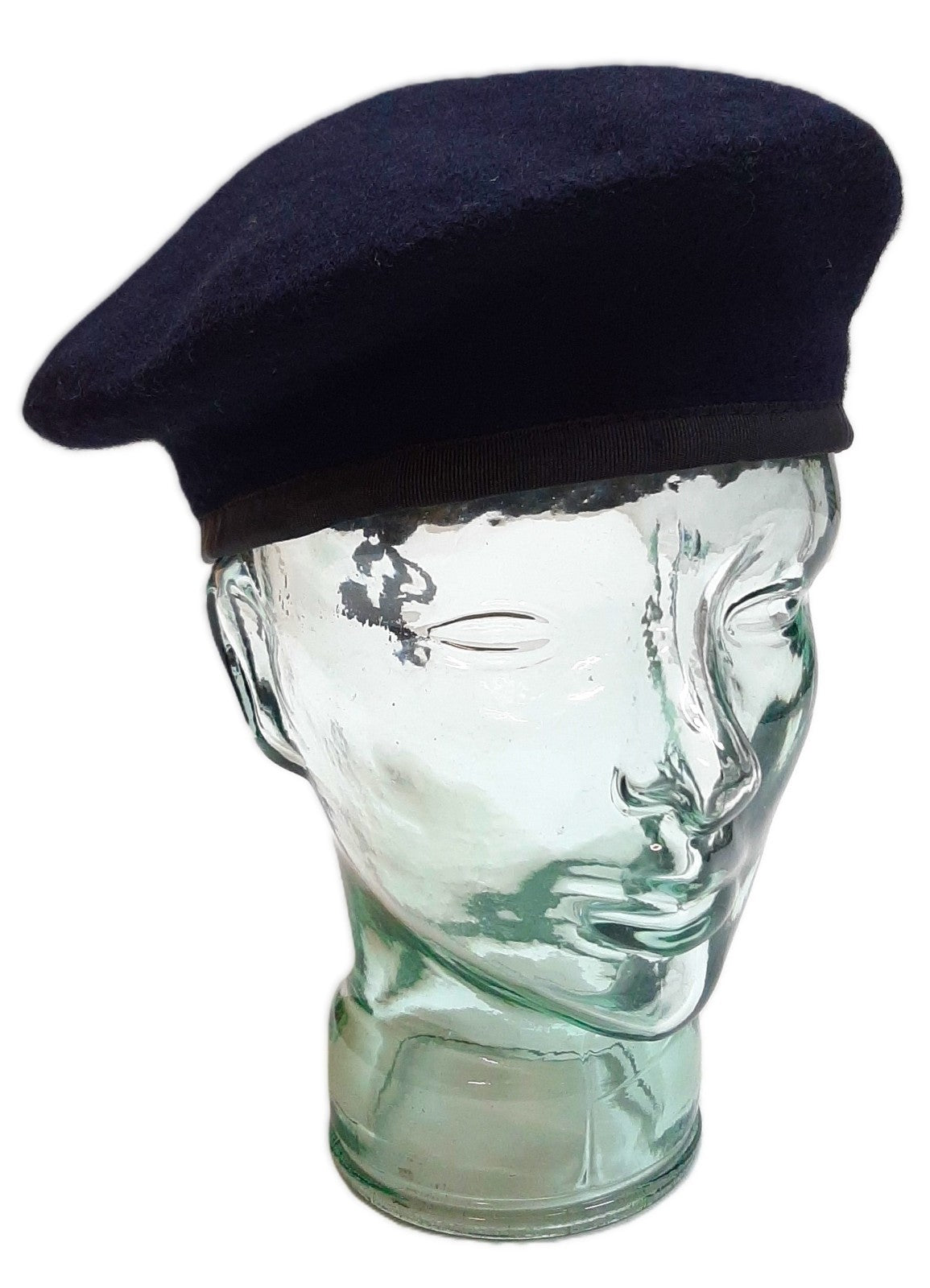 Herbert Johnson Beret Officer's Uniform Dress Blue Petersham Trim Size 54cm