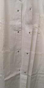 White Coat Overall General Purpose Unisex Genuine British Issue Size Large