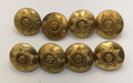 East Yorkshire Regiment Buttons 30L x8
