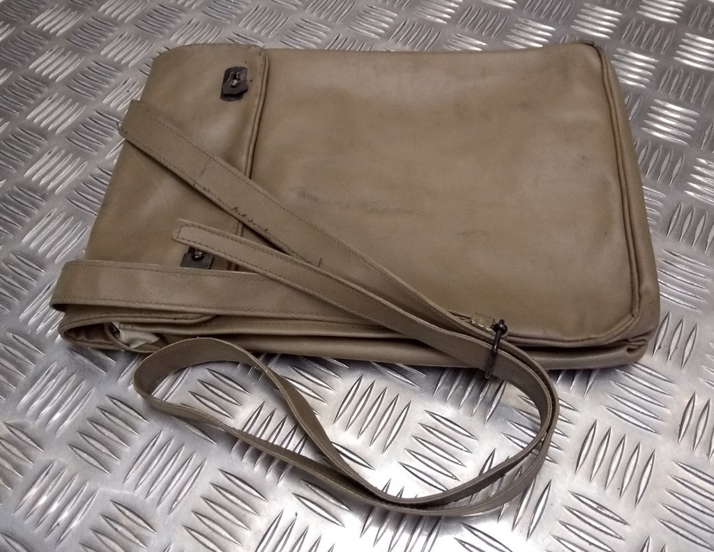 Genuine Vintage Officers Coyote Document Case/Shoulder Instrument Bag