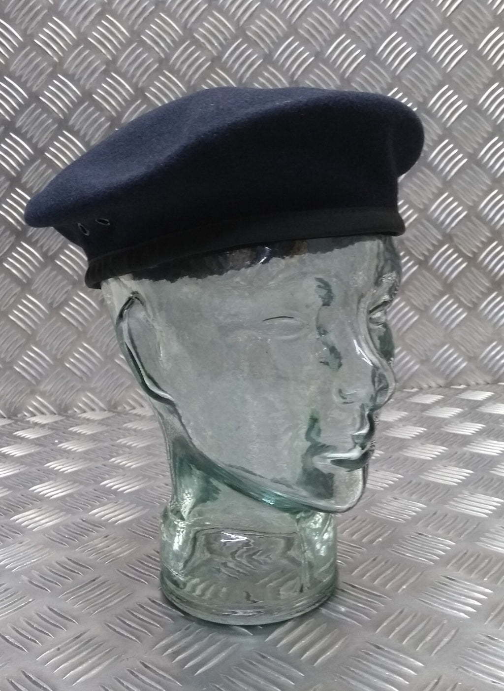 Abu Dhabi Beret Dark Blue Hobson of England Lined Wool Uniform New Old Stock