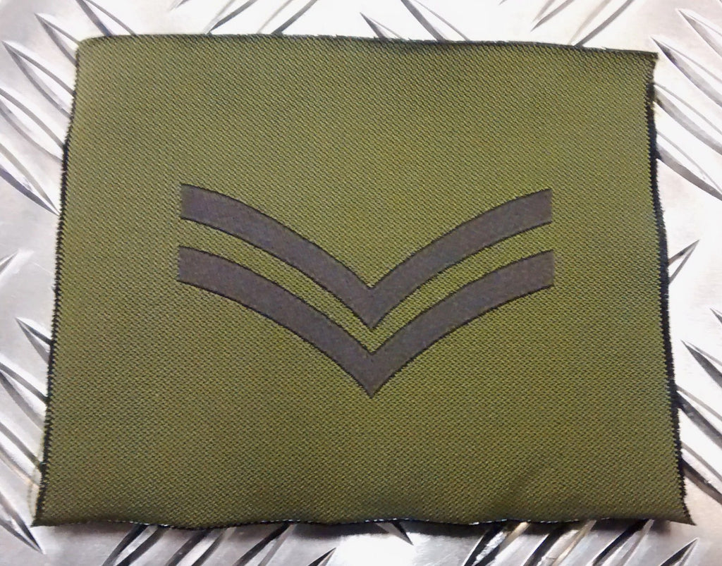 Rank Badges Army Green / Desert OD / DS Subdued Assorted Ranks 1 Pair New