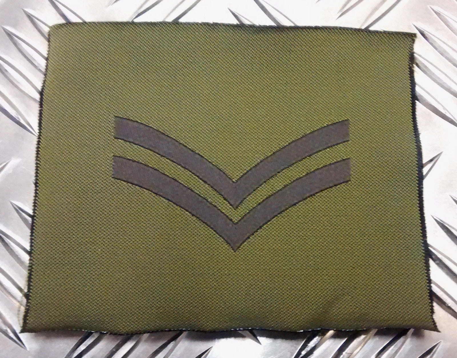 Rank Badges Army Green / Desert OD / DS Subdued Assorted Ranks 1 Pair New