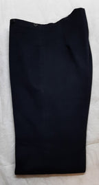 Vintage Naval Trousers Wool by Moss Bros British Royal Navy Officers Waist 31"