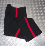 No1 Dress Trouser Single 1" Red Stripes A/O Ranks British Pattern All Sizes