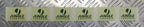 Genuine Vintage Jungle Hardwear Clothing Label With The jungle logo Never Sewn