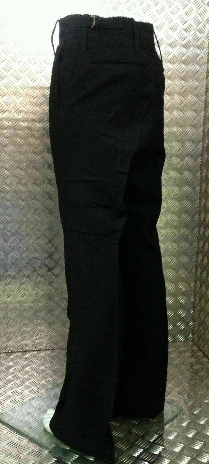 British Royal Navy RN Class II Black Bell Bottom Sailors Trouser 80/76/92cm