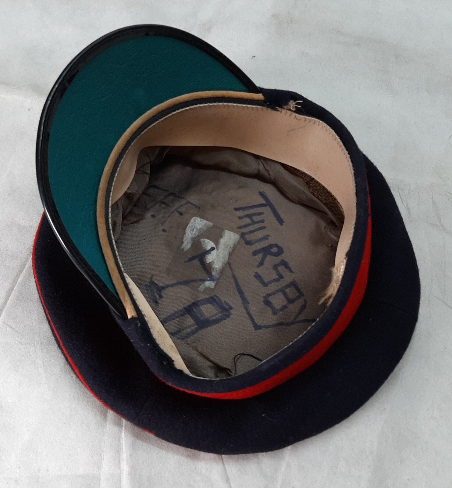 No1 Dress Hat British Army Royals & RMAS Service Cap No Insignia Size 54cm
